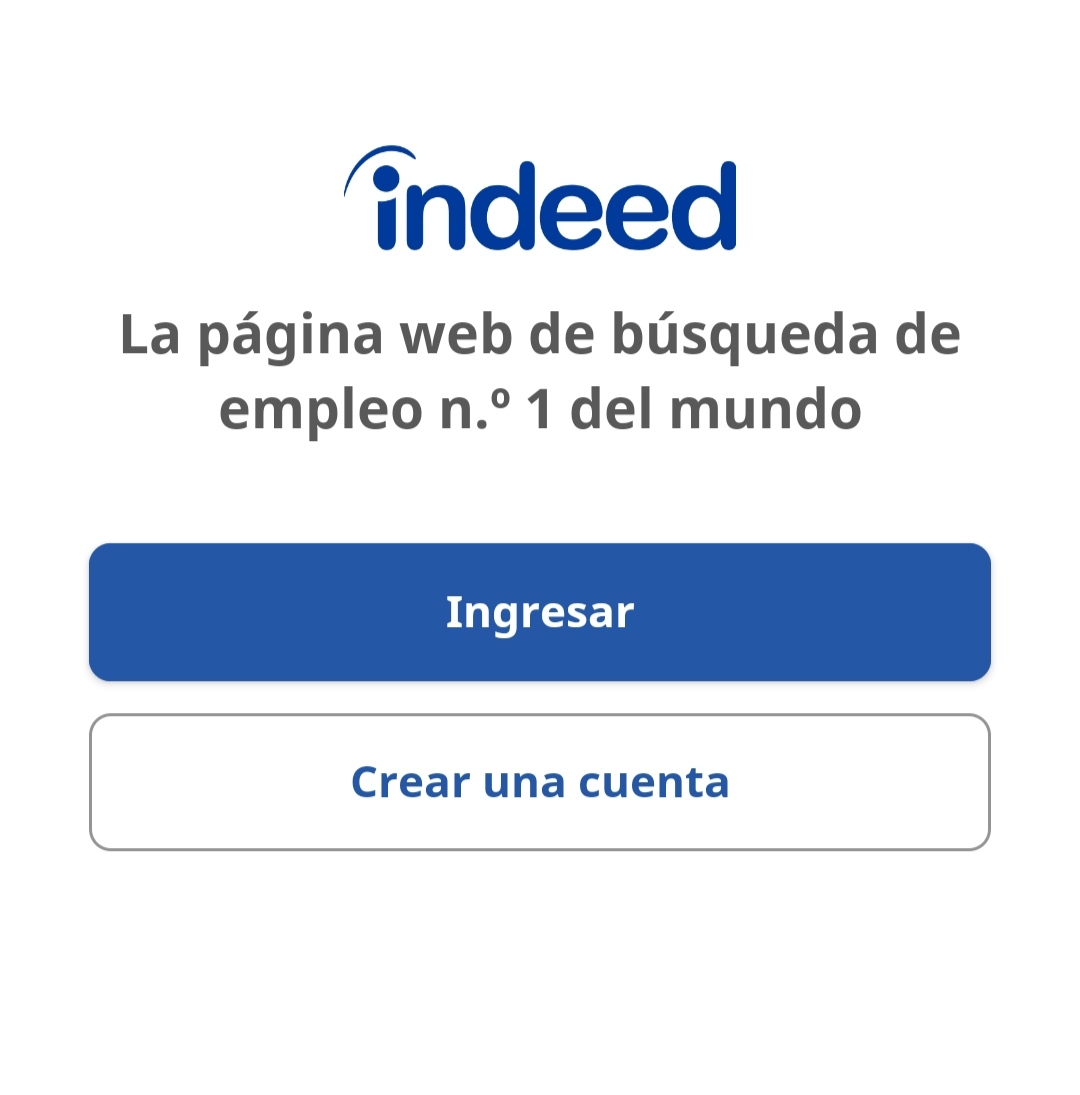 Indeed Para La Búsqueda De Trabajo